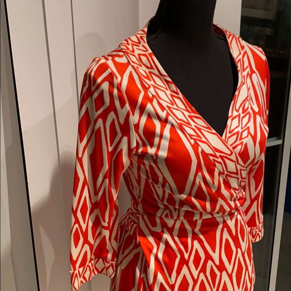 DVF CORAL DRESS - Picture 3 of 6